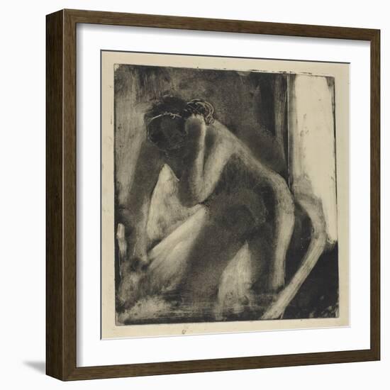 The Bath, c.1882-Edgar Degas-Framed Giclee Print