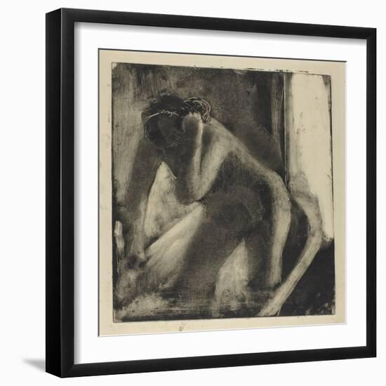 The Bath, c.1882-Edgar Degas-Framed Giclee Print