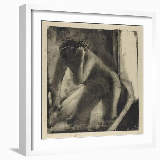 The Bath, c.1882-Edgar Degas-Framed Giclee Print