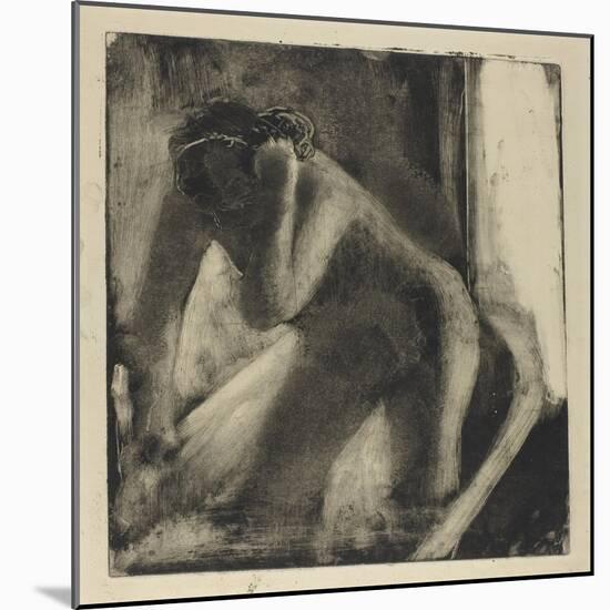 The Bath, c.1882-Edgar Degas-Mounted Giclee Print