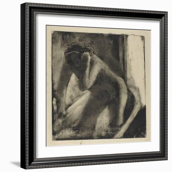 The Bath, c.1882-Edgar Degas-Framed Giclee Print