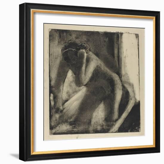 The Bath, c.1882-Edgar Degas-Framed Giclee Print