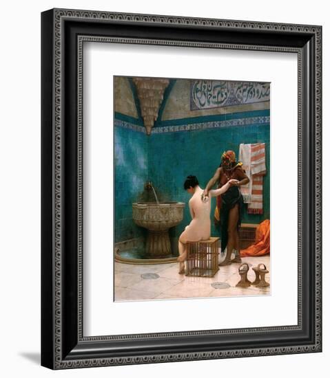 The Bath, ca. c.1880-1885-Jean Leon Gerome-Framed Art Print