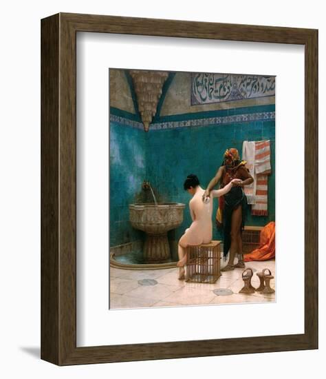 The Bath, ca. c.1880-1885-Jean Leon Gerome-Framed Art Print