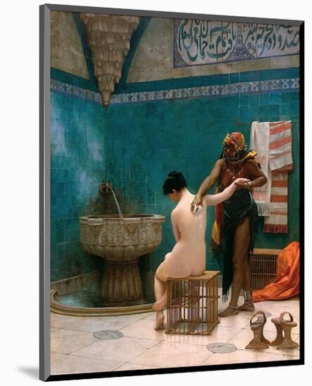 The Bath, ca. c.1880-1885-Jean Leon Gerome-Mounted Art Print