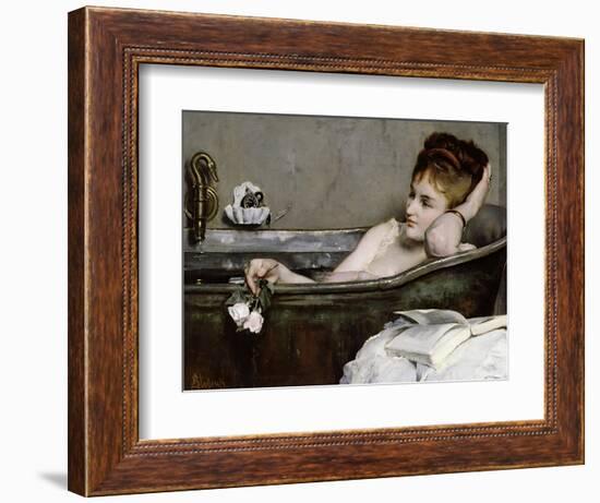 The Bath, circa 1867-Alfred Georges Stevens-Framed Giclee Print