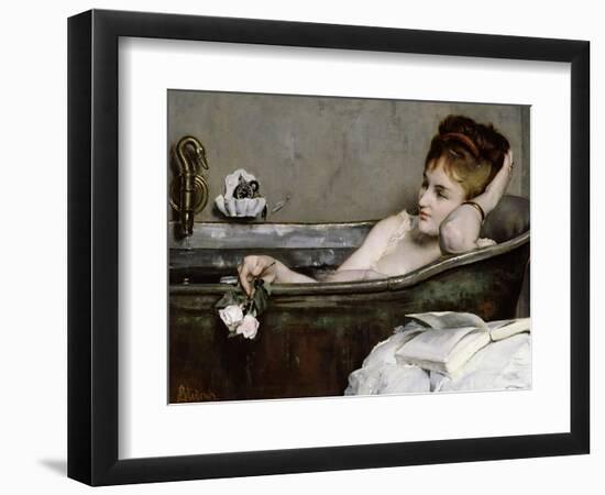 The Bath, circa 1867-Alfred Georges Stevens-Framed Giclee Print