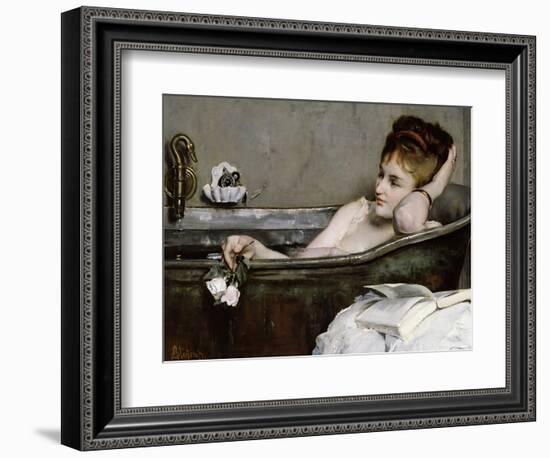 The Bath, circa 1867-Alfred Georges Stevens-Framed Giclee Print