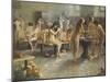 The Bath House-null-Mounted Giclee Print