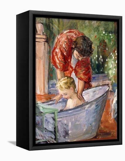 The Bath; Le Bain-Henri Lebasque-Framed Premier Image Canvas