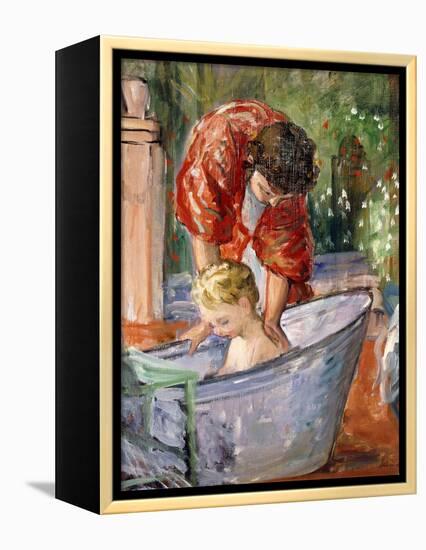 The Bath; Le Bain-Henri Lebasque-Framed Premier Image Canvas