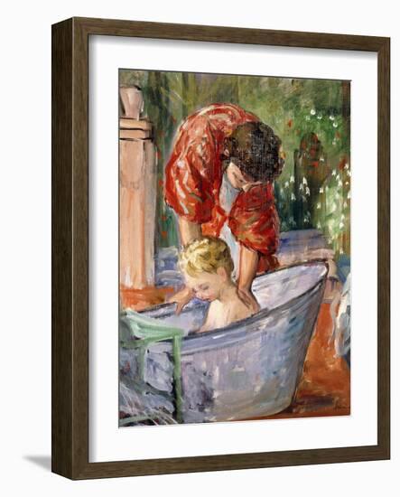 The Bath; Le Bain-Henri Lebasque-Framed Giclee Print