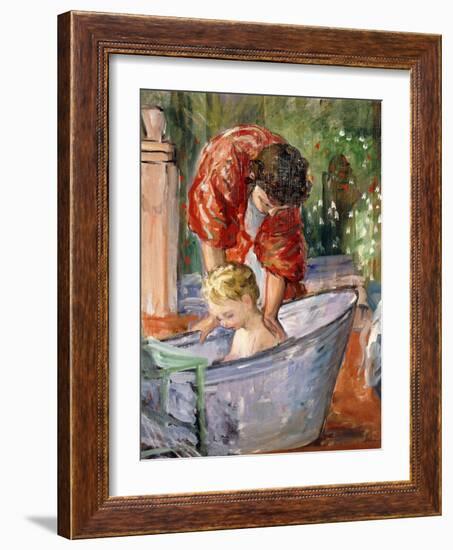 The Bath; Le Bain-Henri Lebasque-Framed Giclee Print