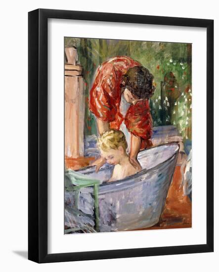 The Bath; Le Bain-Henri Lebasque-Framed Giclee Print