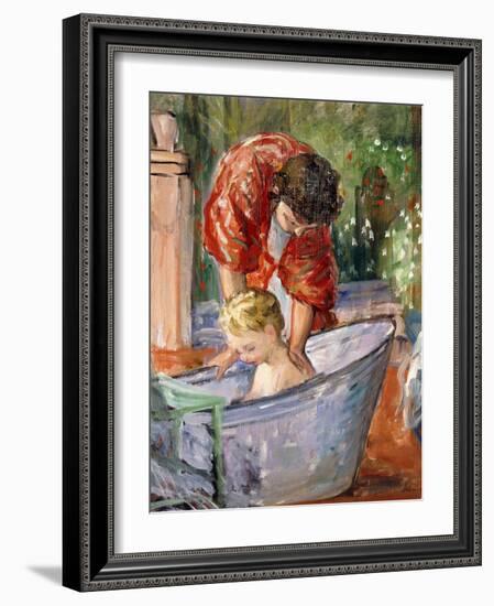 The Bath; Le Bain-Henri Lebasque-Framed Giclee Print