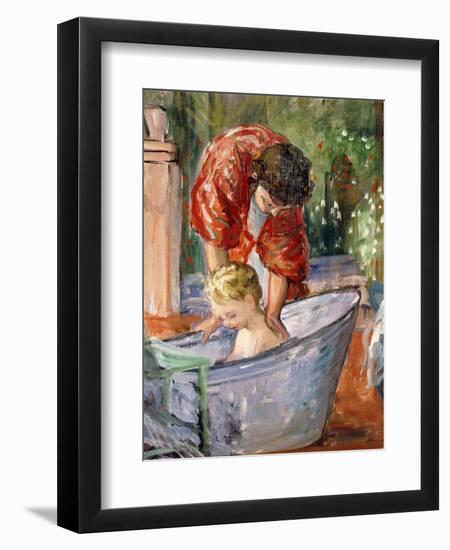 The Bath; Le Bain-Henri Lebasque-Framed Giclee Print