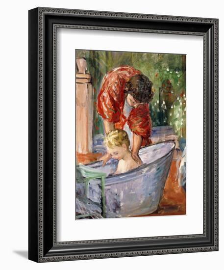 The Bath; Le Bain-Henri Lebasque-Framed Giclee Print