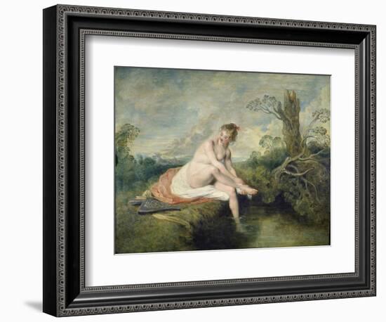 The Bath of Diana, C. 1715-16-Jean Antoine Watteau-Framed Giclee Print