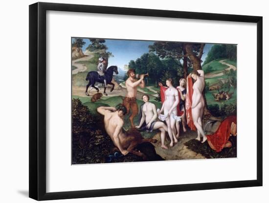 The Bath of Diane, C1510-Francois Clouet-Framed Giclee Print