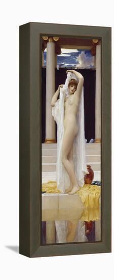 The Bath of Psyche-Lord Frederic Leighton-Framed Premier Image Canvas