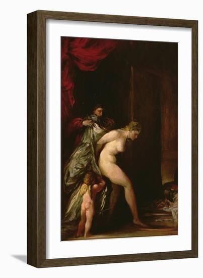 The Bath of Venus (Oil on Canvas)-Glyn Warren Philpot-Framed Giclee Print