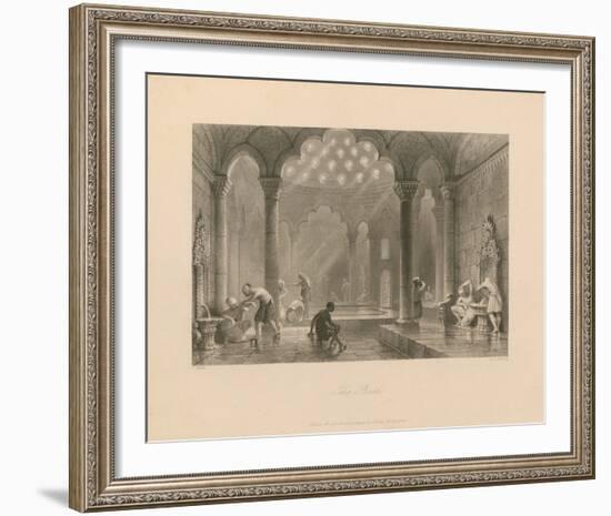 The Bath-Thomas Allom-Framed Premium Giclee Print