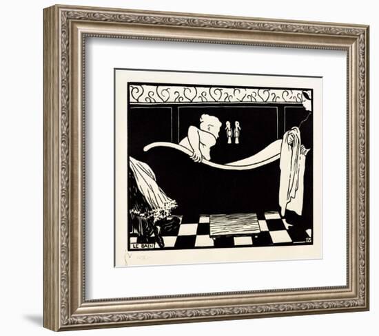 The Bath-Félix Vallotton-Framed Giclee Print