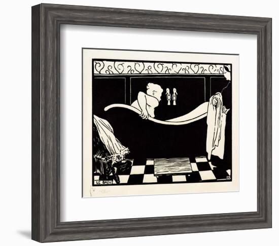 The Bath-Félix Vallotton-Framed Giclee Print