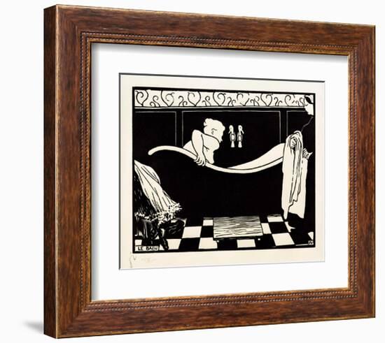 The Bath-Félix Vallotton-Framed Giclee Print