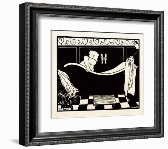 The Bath-Félix Vallotton-Framed Giclee Print