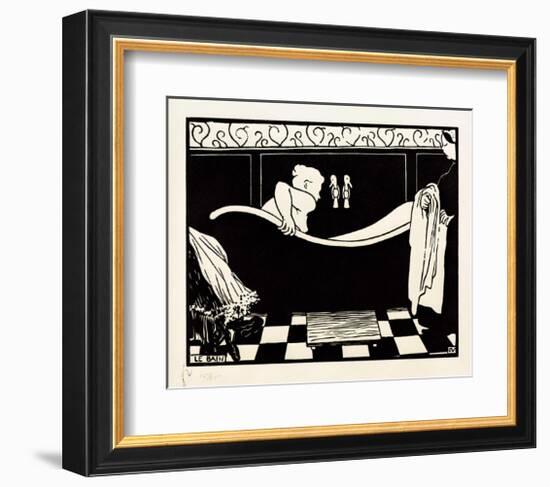 The Bath-Félix Vallotton-Framed Giclee Print