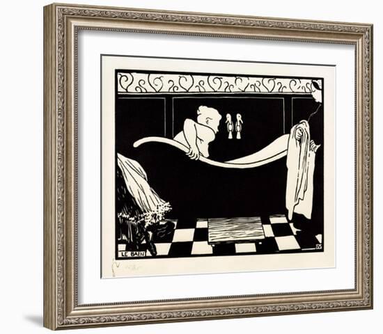 The Bath-Félix Vallotton-Framed Giclee Print