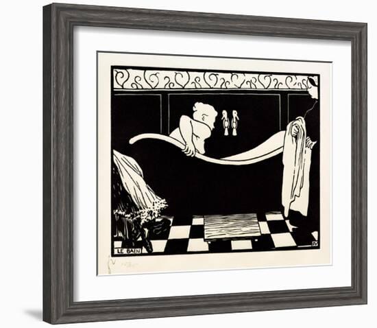 The Bath-Félix Vallotton-Framed Giclee Print