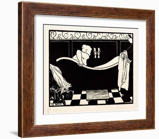 The Bath-Félix Vallotton-Framed Giclee Print