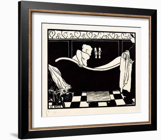 The Bath-Félix Vallotton-Framed Giclee Print