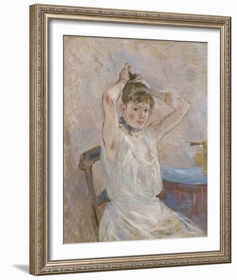 The Bath-Berthe Morisot-Framed Giclee Print