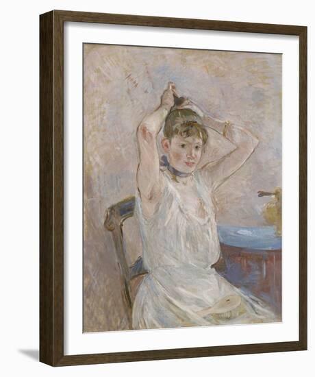 The Bath-Berthe Morisot-Framed Giclee Print
