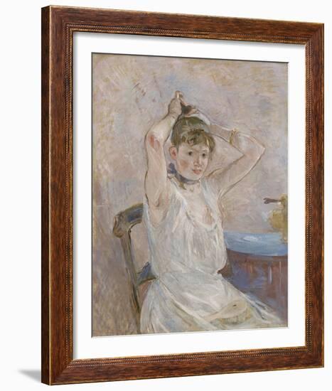 The Bath-Berthe Morisot-Framed Giclee Print