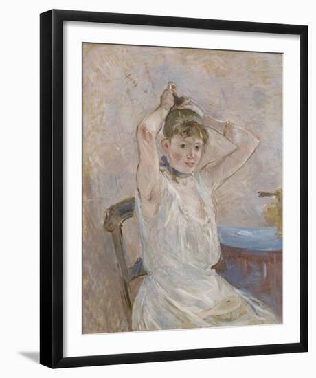 The Bath-Berthe Morisot-Framed Giclee Print