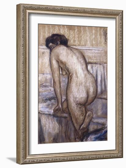 The Bath-Edgar Degas-Framed Giclee Print