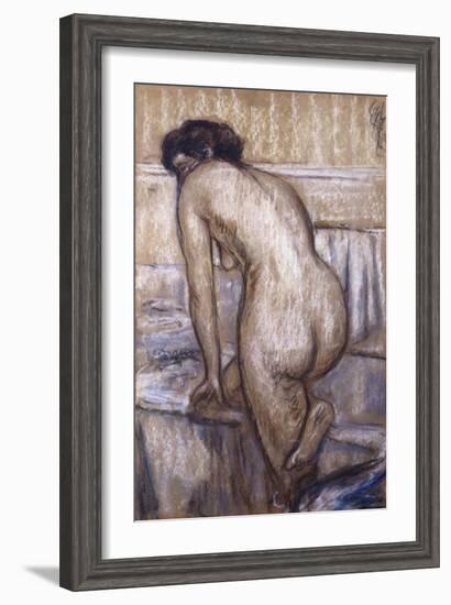 The Bath-Edgar Degas-Framed Giclee Print