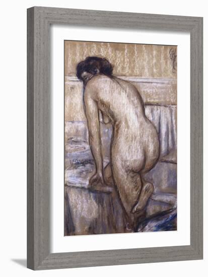 The Bath-Edgar Degas-Framed Giclee Print