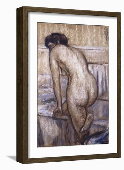 The Bath-Edgar Degas-Framed Giclee Print