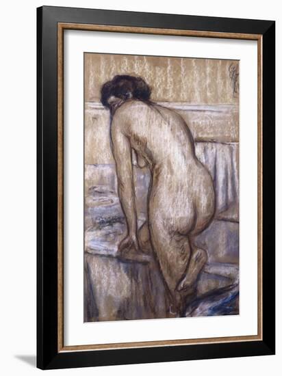 The Bath-Edgar Degas-Framed Giclee Print
