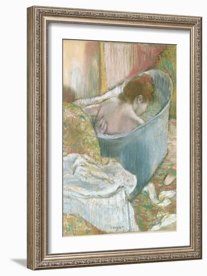 The Bath-Edgar Degas-Framed Giclee Print