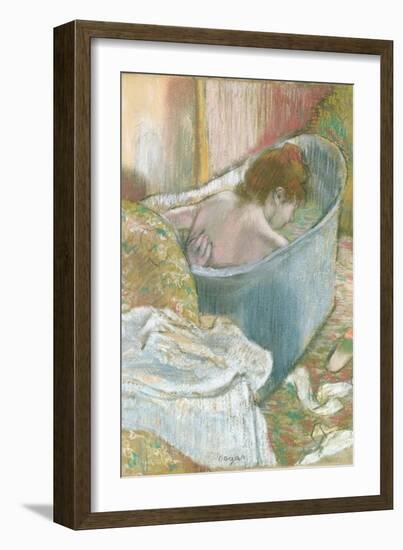 The Bath-Edgar Degas-Framed Giclee Print