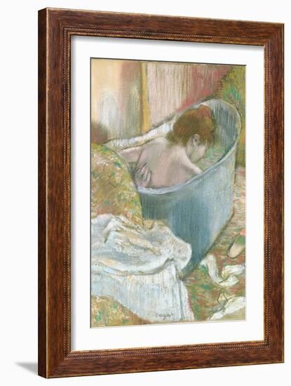 The Bath-Edgar Degas-Framed Giclee Print