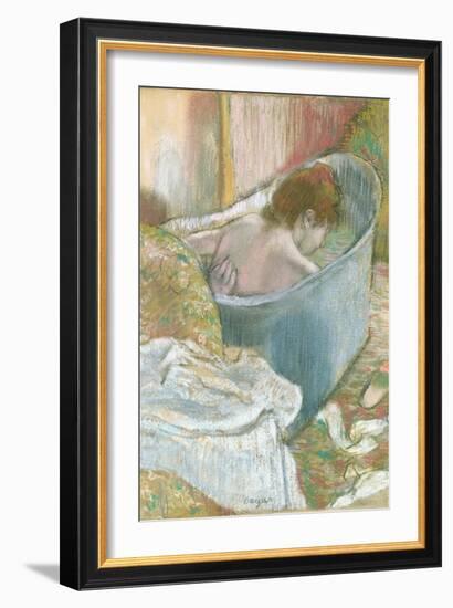 The Bath-Edgar Degas-Framed Giclee Print