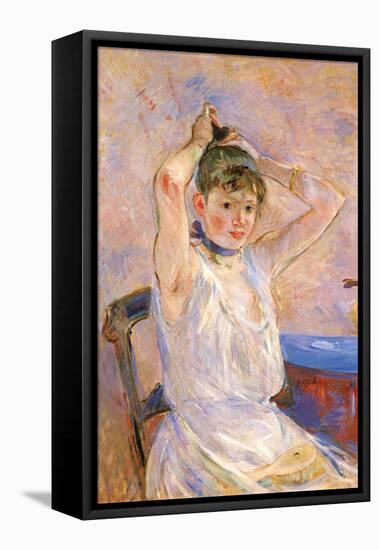 The Bath-Mary Cassatt-Framed Stretched Canvas