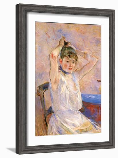 The Bath-Mary Cassatt-Framed Art Print